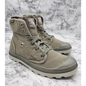 Palladium “Baggy” Olive Combat Boots